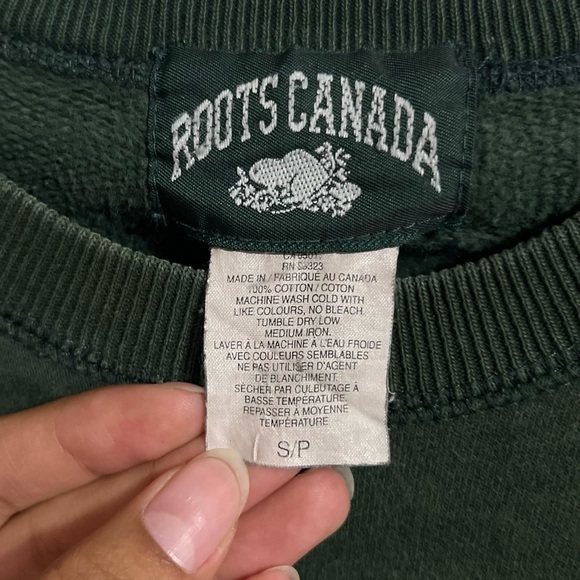 Vintage Green Roots Sweater - Picture 2 of 5